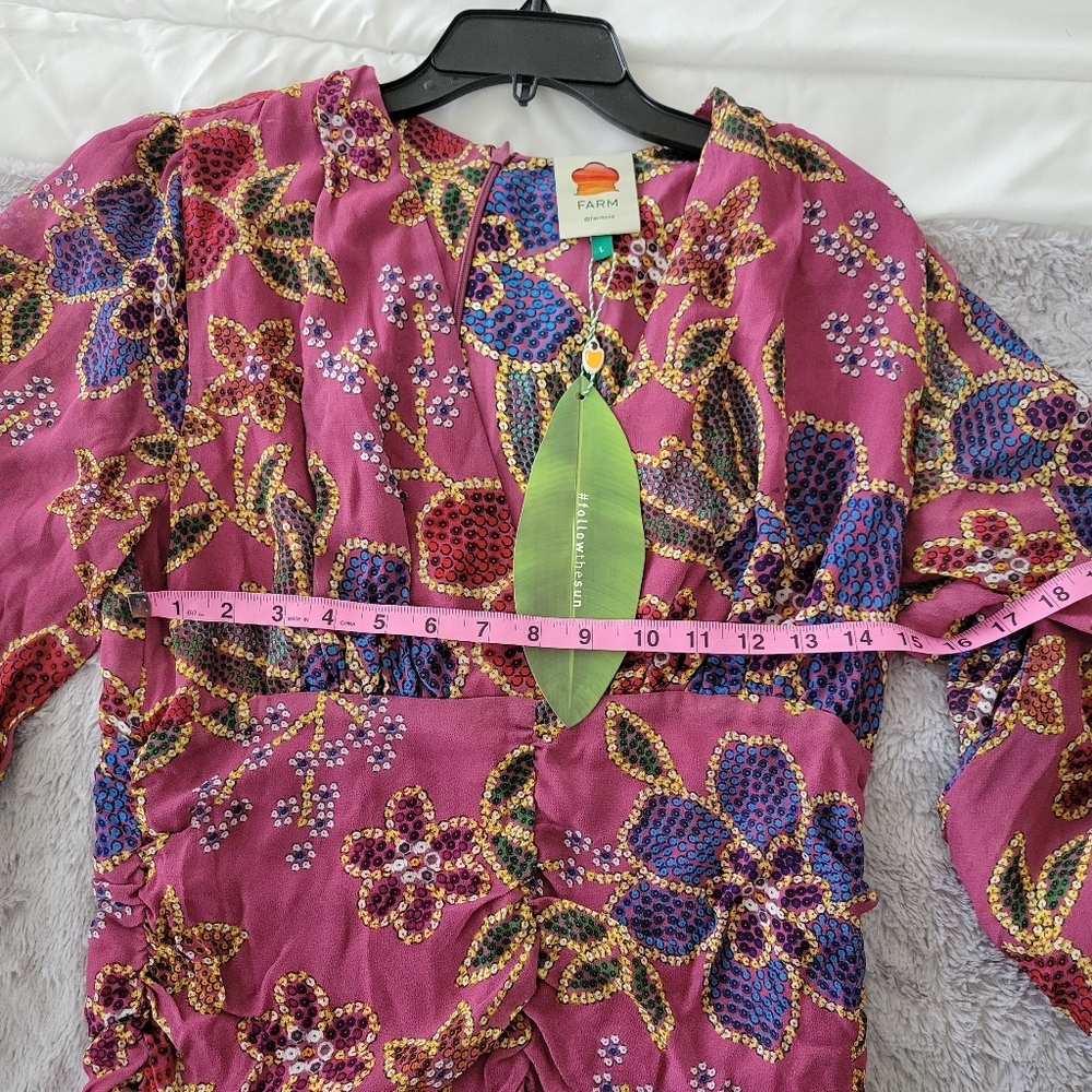 NWT Farm Rio Mini Dress - Picture 5 of 6